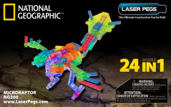 Microraptor - Laser Pegs