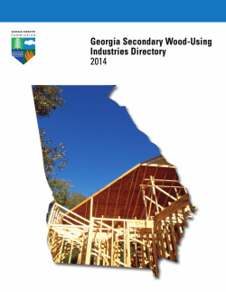 Georgia Secondary Wood-Using Industries Directory