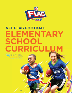 NFL FLAG Football Elementary School Curriculum