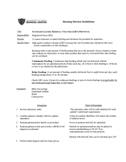 Nursing Service Guidelines