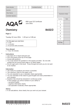 Paper 2 June 2014