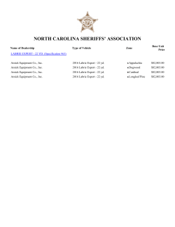 Labrie Expert - 22 yd. - North Carolina Sheriffs` Association`s Vehicle