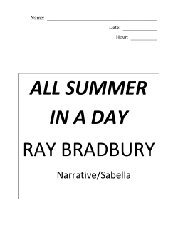 Narrative/Sabella