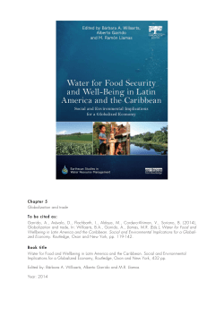 To be cited as: Book title Chapter 5 Garrido, A., Ar&eacute;valo, D