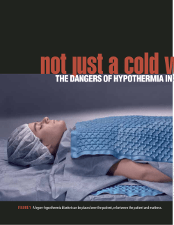 the dangers of hypothermia in s