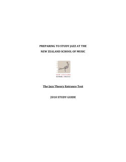 MUSC 164 Study Guide