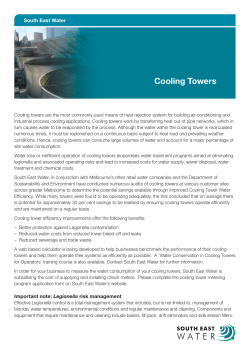 Cooling Towers