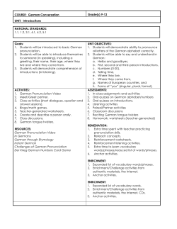 Conversational German