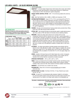 led area lights - lsi slice medium (xlcm)