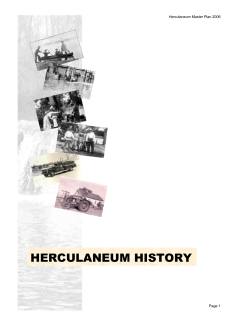 OUR TOWN LATE 1800`s - City of Herculaneum