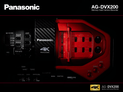 AG-DVX200 - Panasonic Pro AV