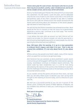 Introduction - American Zionist Movement