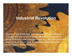 Inventors and Discoveries