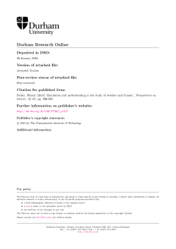 Durham Research Online