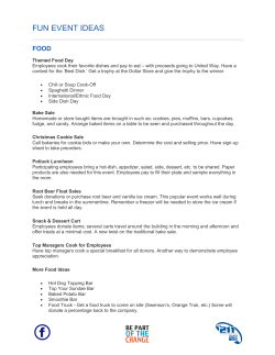 fun event ideas - United Way