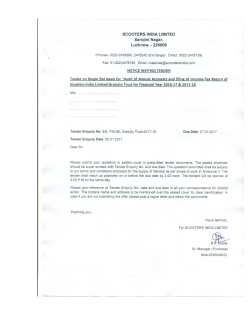 Enquiry No:SIL:FIN:SIL GRATUITY TRUST