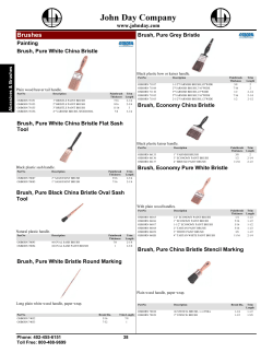 Abrasives and Brushes