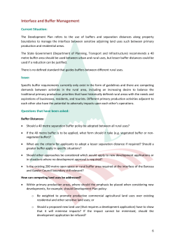 Interface and Buffer Management