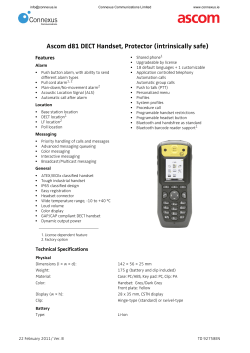 d81 ATEX Protector Handset