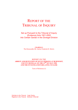 Fifth Report of the Morris Tribunal (PDF &ndash; 777KB)