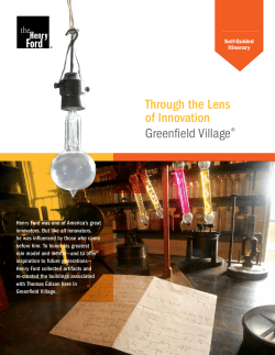 Through the Lens of Innovation