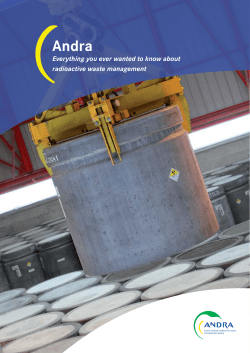Everything you ever wanted to know about radioactive waste