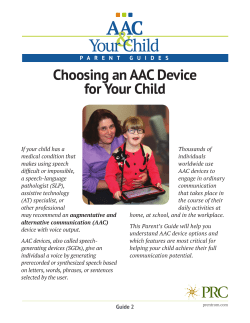 Your Child - AAC Language Lab