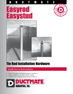 Easyrod Easystud - Ductmate Industries, Inc.