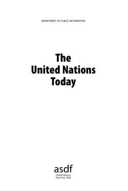 The United Nations Today