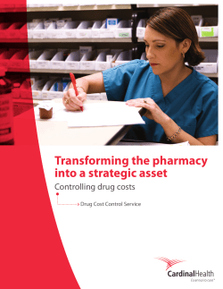 Case Study: Drug Cost Control Solution