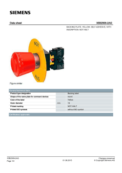 Data sheet 3SB2908-2AG