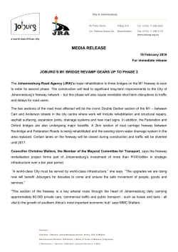 media statement-M1 bridge revamp gears up to Phase 2