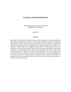 African Small States