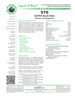 Product Information - Oil Center Research
