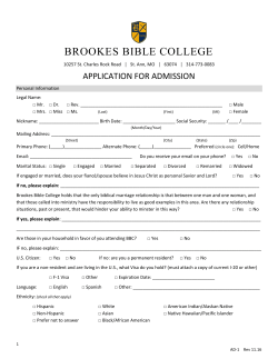 - Brookes Bible College