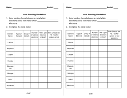 Ionic Bonding Worksheet Ionic Bonding Worksheet_2