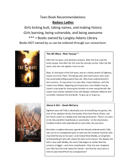 Badass Ladies Reading List - Langley