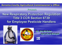 (a) Respiratory Protection Program