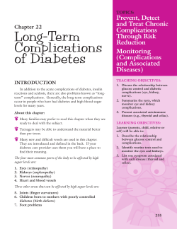 Chapter 22 Long-Term Complications of Diabetes