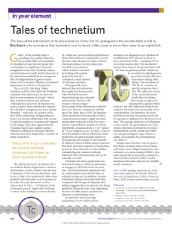 Tales of technetium
