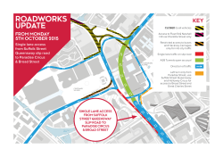 roadworks update - Paradise Birmingham