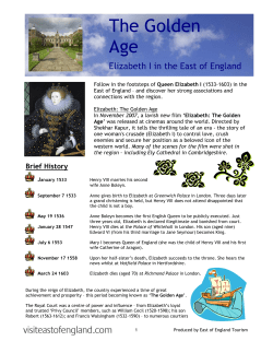 Follow in the footsteps of Queen Elizabeth I