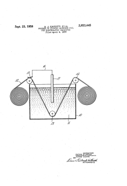 PROCESS. OF ETCHING ALUMINUM FOIL. FOR ELECTROLYTIC
