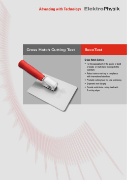 Brochure SecoTest SecoTest_en, 2 pages, DIN