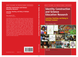 Identity Construction and Science Education