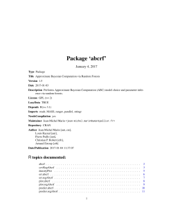 Package `abcrf`