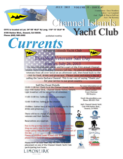 July 2015 - Channel Islands Yacht Club