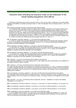 Executive Order amending the Executive Order on the Publication of