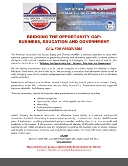 bridging the opportunity gap: business, education and government