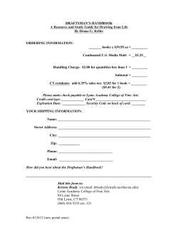 DRAFTSMAN`S HANDBOOK A Resource and Study Guide